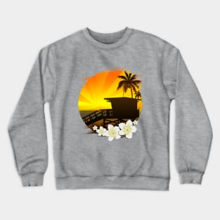 The Beach Life Crewneck Sweatshirt
